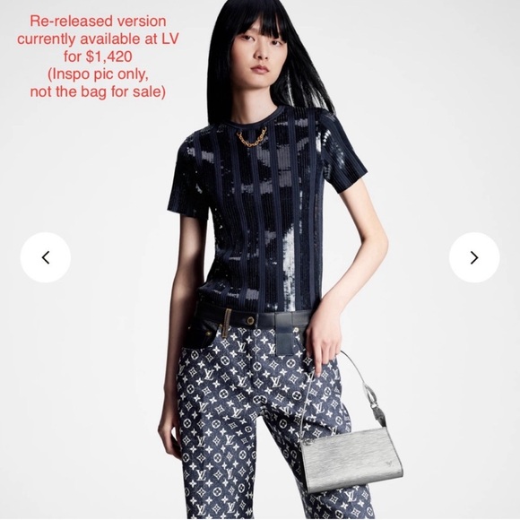 Louis Vuitton Lilac Epi Pochette - Picture 12 of 12